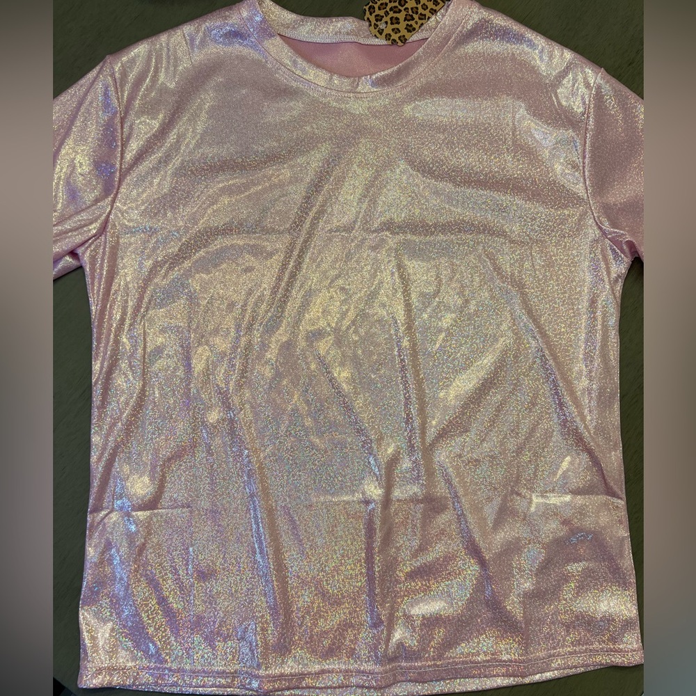 Pink Glitter Shirt